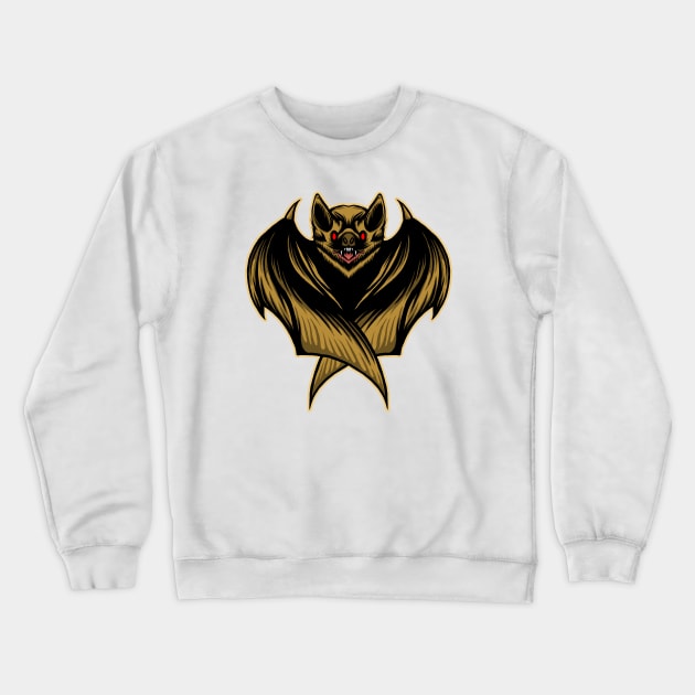 Bad bat Crewneck Sweatshirt by Tuye Project